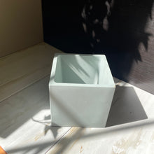 Load image into Gallery viewer, Cube Cement Pot
