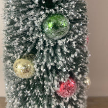 Load image into Gallery viewer, Green Sisal Tree with Glitter and Ornaments
